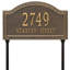 Penhurst Personalized Grande 2-Line Lawn Address Sign-1741820692-1741823326