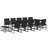 Garden Dining Set Black