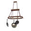 Harmony Handcrafted Hanging Pot Rack