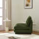 Woolf 34" Modern Boucle Upholstered Slipper Chair