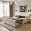 Lit plateforme tapissier Aurelia-122268223