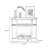 Black Manufactured Wood Electric Fireplace-31512219