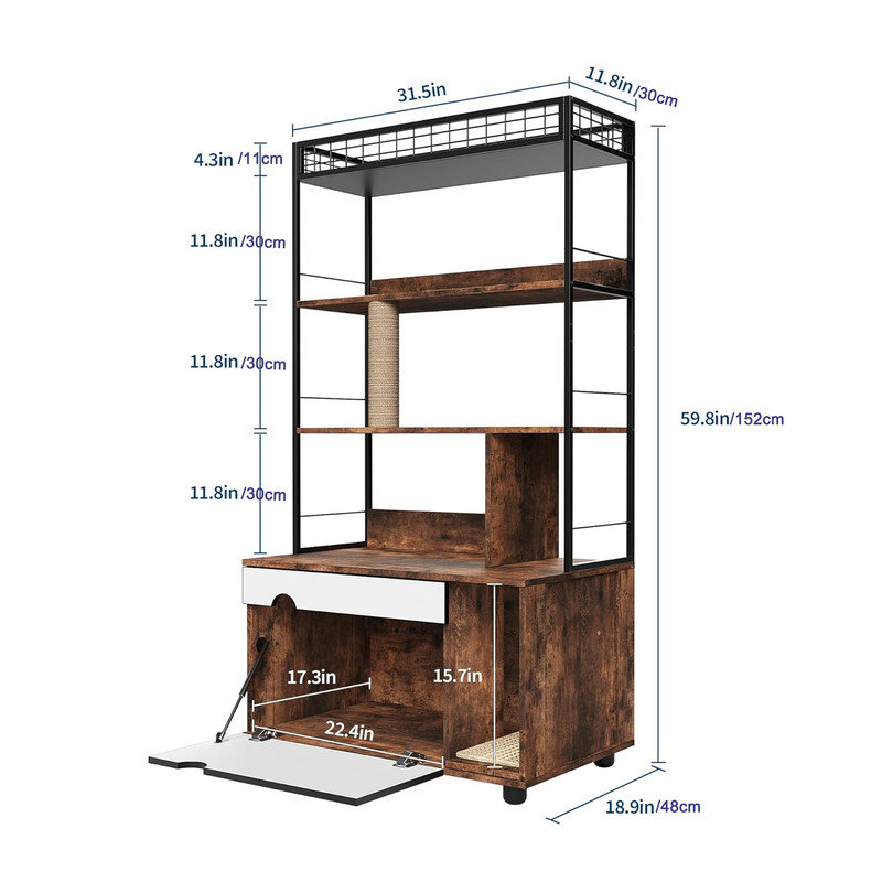 Litter Box Enclosure