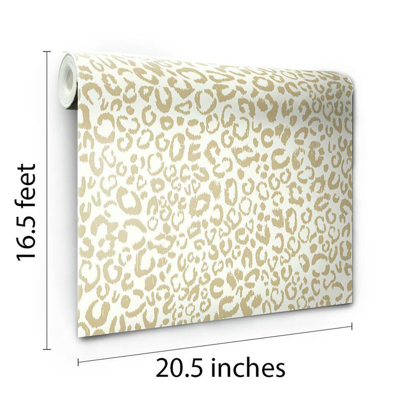 Anisca Peel & Stick Animal Print Roll