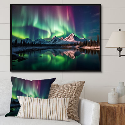 Yukon Dream Aurora V - Canada, art mural