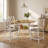 5-Piece 35.4" Round Extendable Dining Table Set-1459915595-1459915592-1467833792