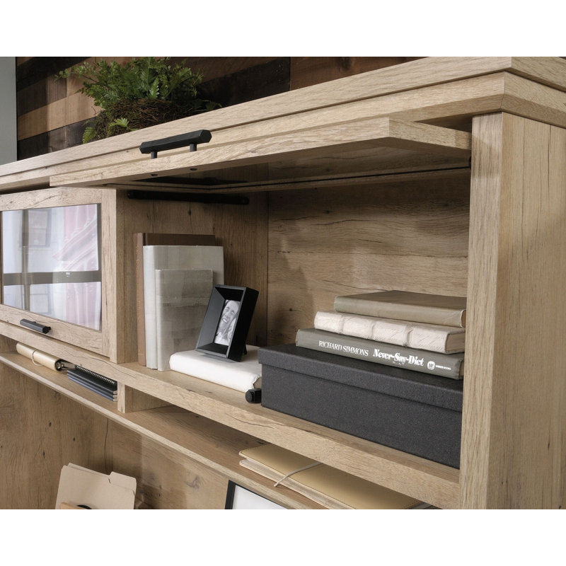 Blodwyn Sideboard with Bar Hutch, Natural