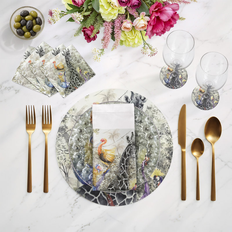 Arcadia Cotton Blend Square Napkins