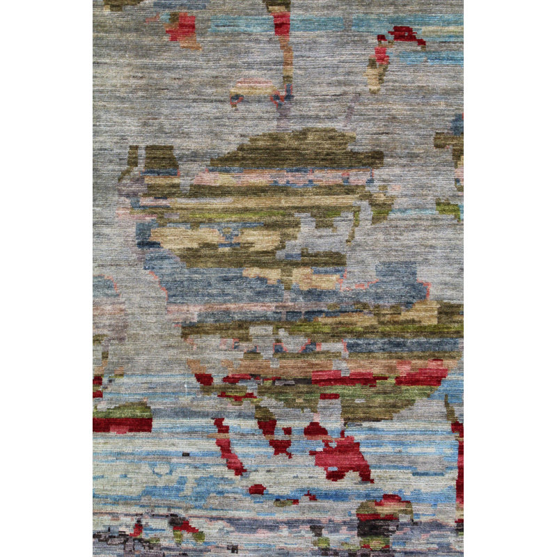 One-of-a-Kind 12'2" X 16'5" Flatweave Area Rug