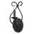 Olivia Iron Candle Wall Light