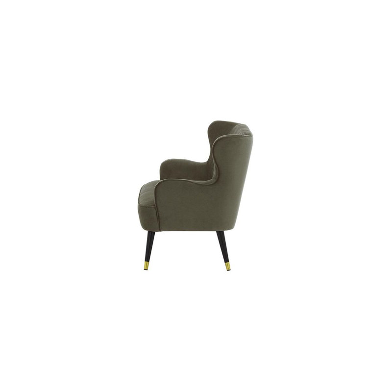 Airiel 2 Seater Velvet Sofa, Beige