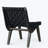 Outdoor 3-Piece Wood Patio Seating Set