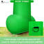 Arche gonflable hexagonale verte de 20 pi avec souffleur intégré, arche de la ligne de départ / arrivée pour la publicité extérieure, sportive, scolaire et commerciale-729087362