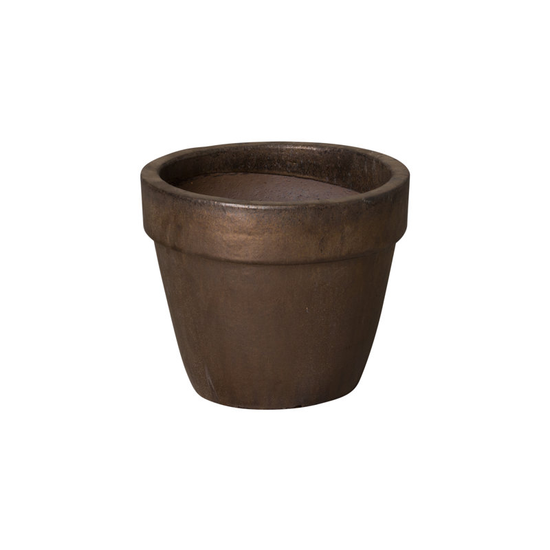 Pot de fleurs en céramique Ditlow, H 12 po x l 15 po x P 15 po