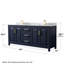 Daria 80'' W Double Vanity-97902714-97902718