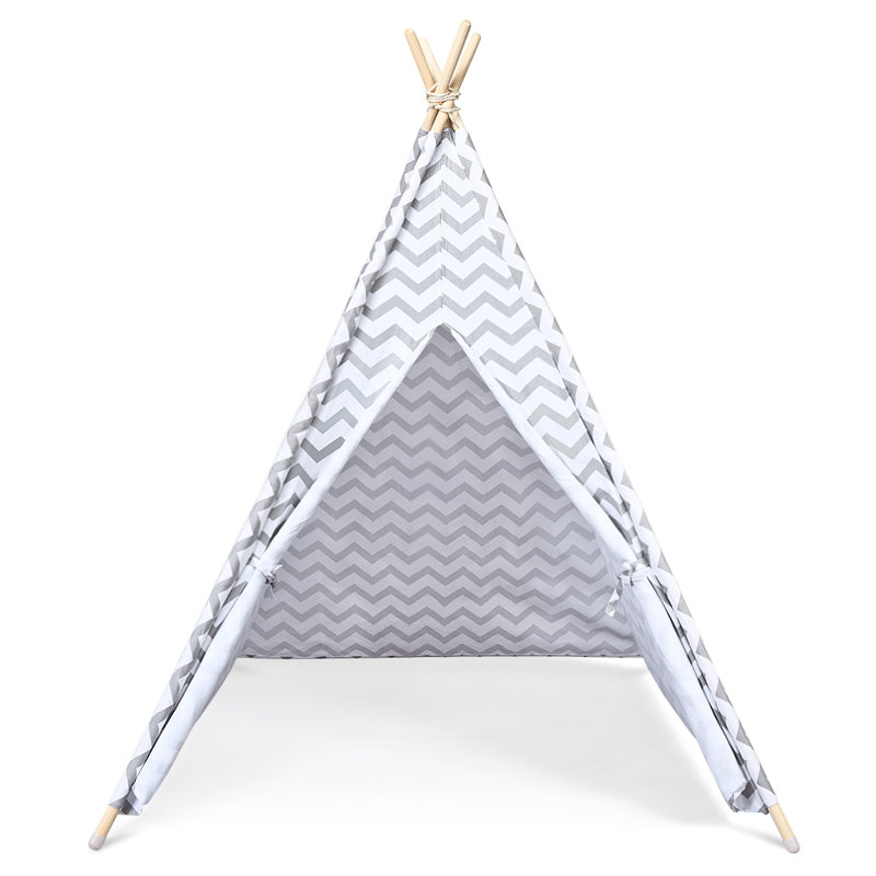 Lowestoft Isabelle & Max 120cm W x 120cm D Indoor / Outdoor Cotton Triangular Play Tent