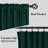 Velvet Room Darkening Curtains - Luxury Rod Pocket Drapes for Bedroom & Living Room 2 Panels-259851596-259851599