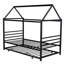 Lit plateforme simple en métal avec lit gigogne Artavious-570044741