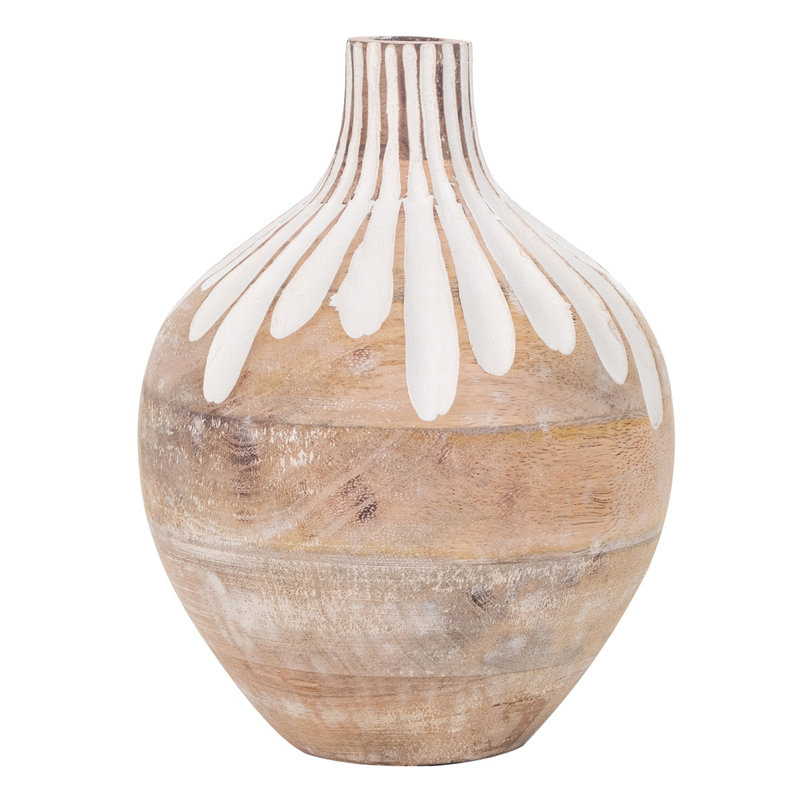 Wood Table Vase