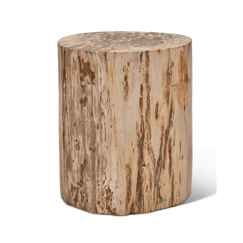 Elements Accent Stool, Natural Light