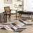 Rita SpinClean Chevron Machine Washable Area Rug-1089574142
