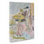 Admiring An Iris In The Rain - Wrapped Canvas Painting-55368868