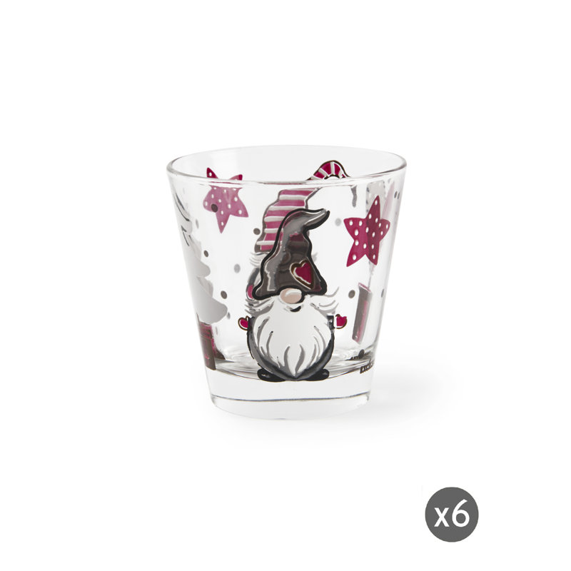 Gnomo 250ml Drinking Glass Set