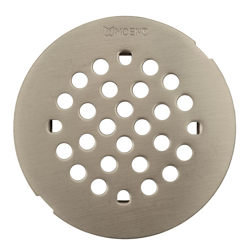 Drain de douche Kingsley Grid, Nickel brossé, Instantané