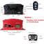 Système audio Bluetooth 12v imperméable pour motocyclettes, utv, VTT et marine avec haut-parleurs mains libres et lecture FM / USB