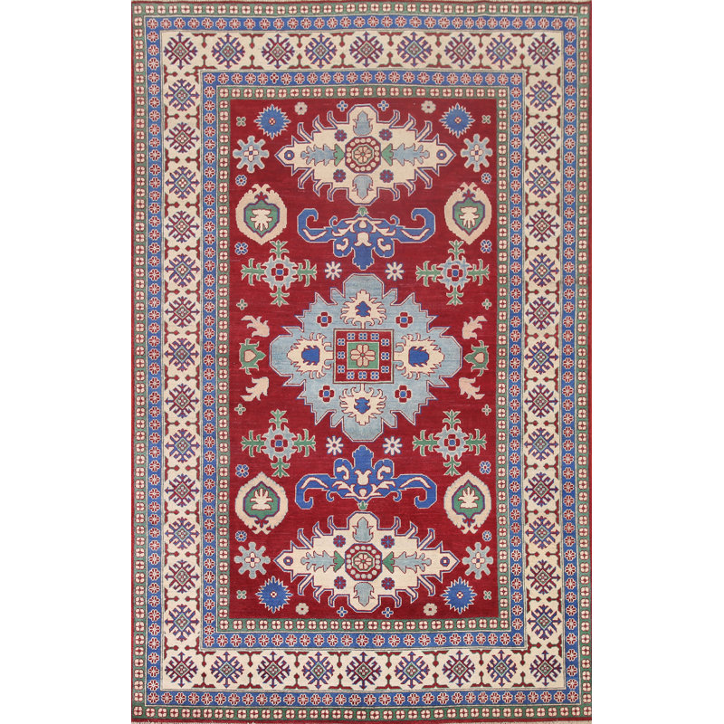 Tapis oriental géométrique Kazak