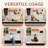 Alwyn Home Tri-fold 6'' Memory Foam Mattress, Portable Folding Murphy Bed Mattress with Washable Cover-1591278491