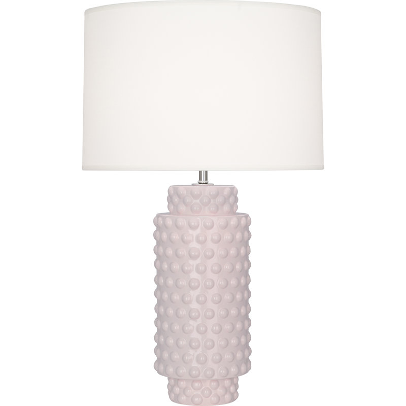 Dolly Table Lamp, 21.5" H x 15" W x 15" D, Egg Blue