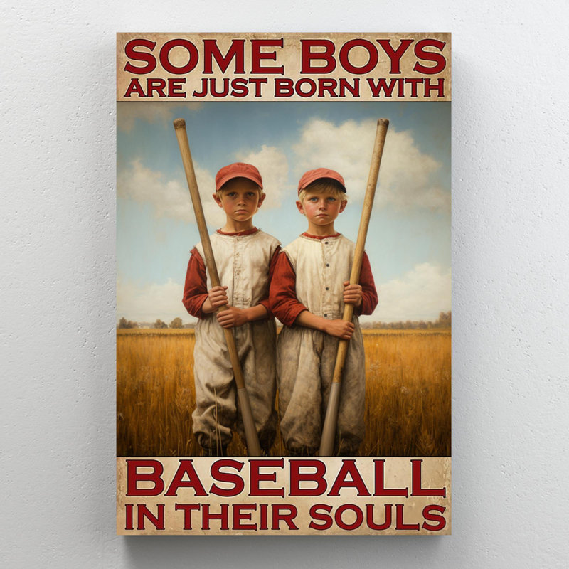 Garçons Maridean Just Born With Baseball 1, H 14 po x l 11 po x P 1,25 po