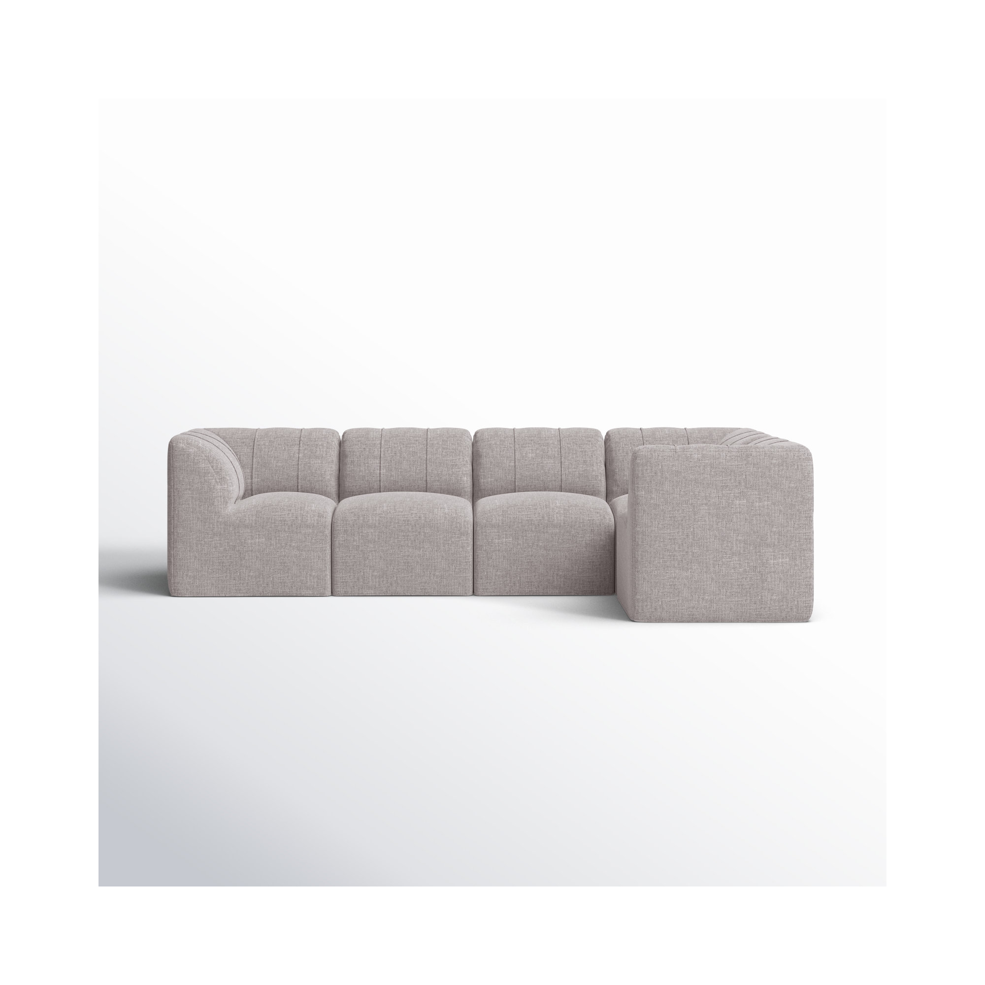 Praia 102" Sunbrella Outdoor Sofa, Cast Silver Sunbrella®