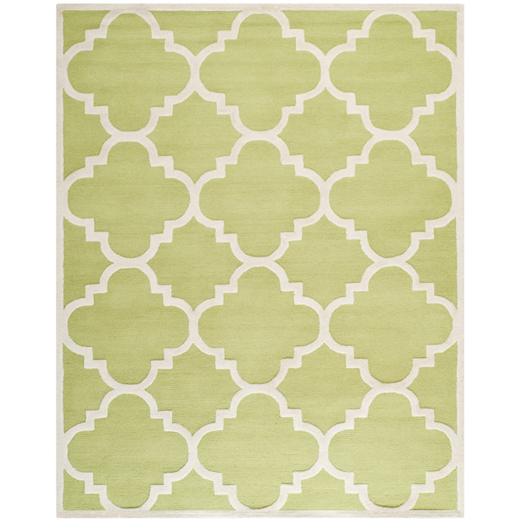 Cannen Hand Tufted Wool Geometric Rug