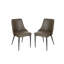 Chaise parsons en bois massif rembourrée Gonzalas-219520306