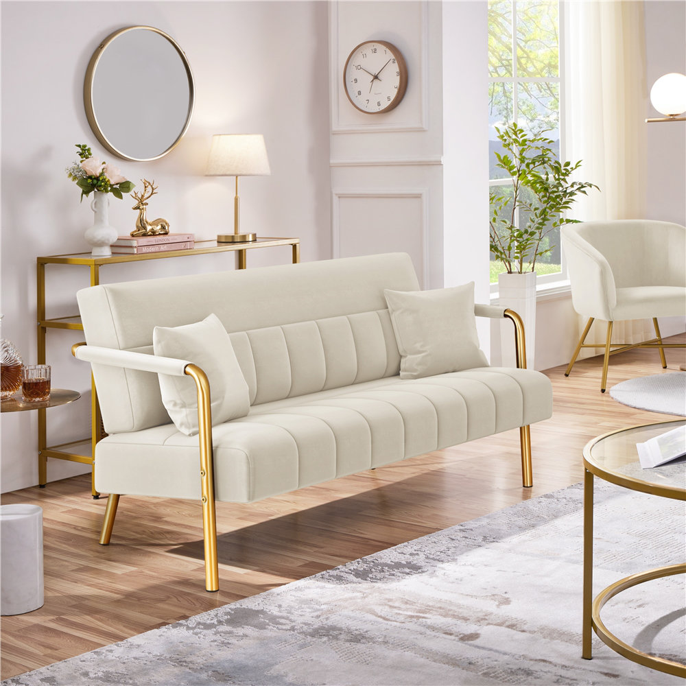 Color 2 Seater Loveseat ,143 CM wide  Sofa Couch