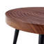 Table basse de salon de style campagnard moderne de 31 pouces, table ronde-707074691