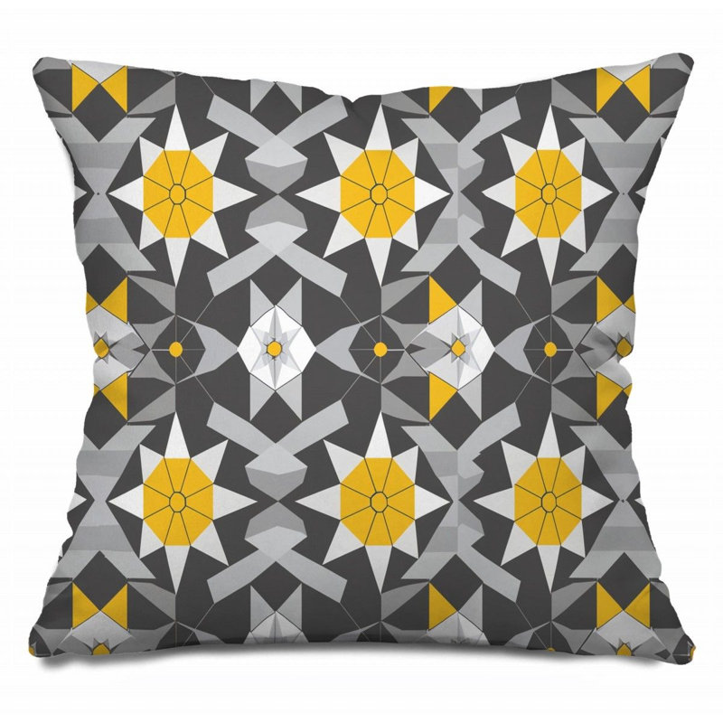 Coussin décoratif réversible Sharp, H 18 po x l 18 po