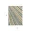 Tapis intérieur lavable rayé 10 pi x 14 pi