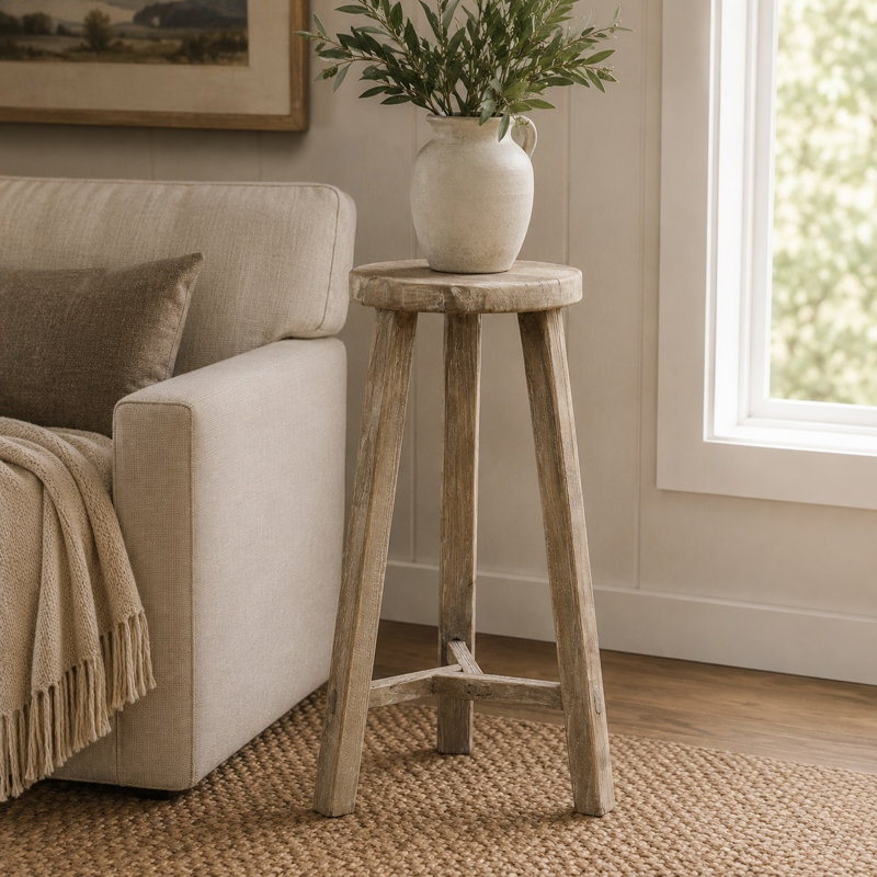 Solid Wood Stool