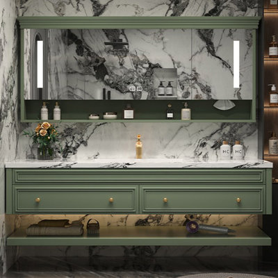 Armoire de salle de bain simple de style américain