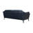 Mcelligott 87.37" Genuine Leather Recessed Arm Sofa-374623501