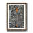 Papier, cadre noyer