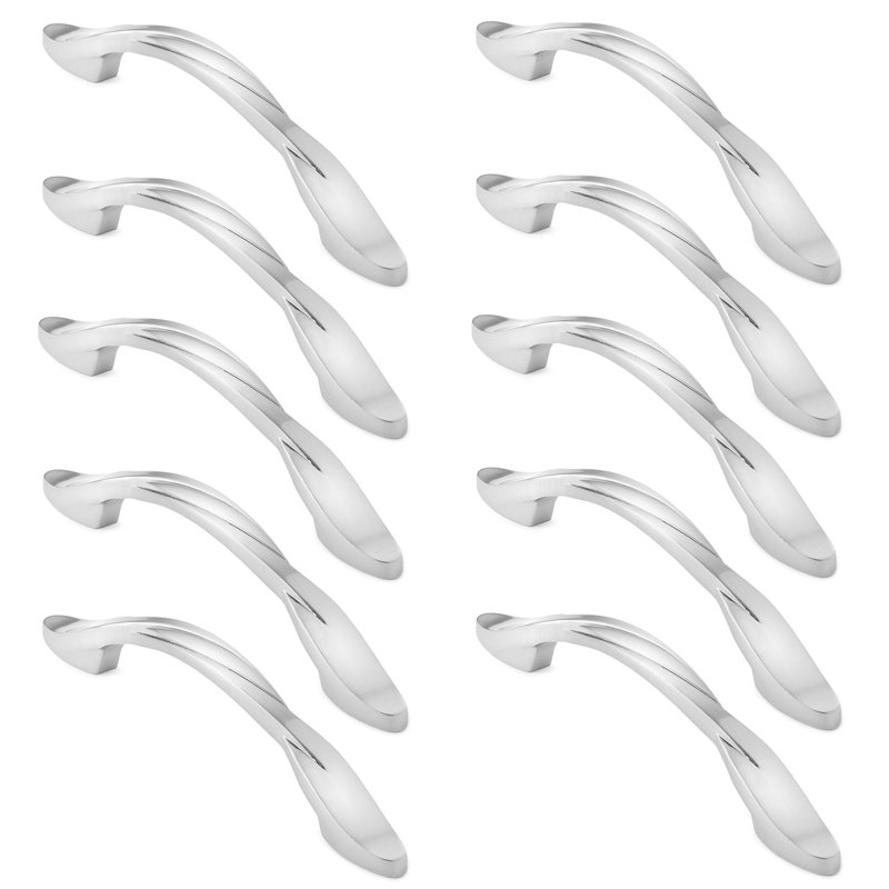 5" Center Arch Pull Multipack, Satin Nickel