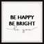«Boyland Be Happy Be Bright», reproduction encadrée-51321722