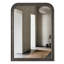 Miroir mural de salle de bain / meuble-lavabo avec cadre en bois-93236024-93236023