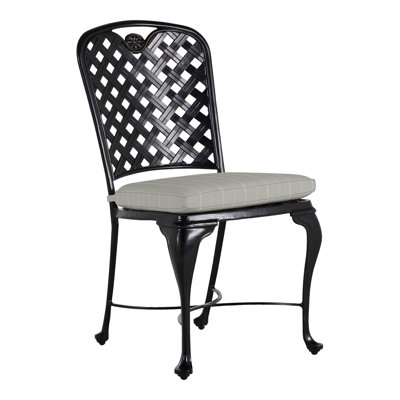Chaise d'appoint en aluminium Provance - Terre antique