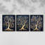 Lanscape Study Series XXV III -Set de 3 estampes numériques giclées -Prêt à accrocher-107300137-107300134