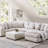 Transitional Style Ottoman